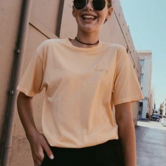 Brandy Melville Tops - 🌸LAST ONE! NWOT Brandy Melville Aleena HONEY TEE